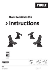 Thule DockGlide 896 Manuel D'instructions