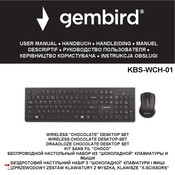 Gembird KBS-WCH-01 Manuel