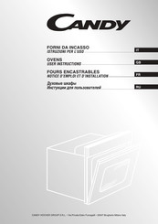 Candy FCS600XE Notice D'emploi Et D'installation