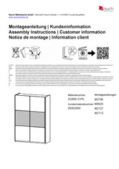 Rauch AG890.31P9 Notice De Montage