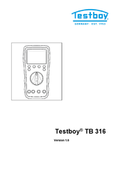 Testboy TB 316 Mode D'emploi