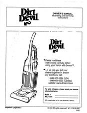 Dirt Devil M089890 Manuel Du Propriétaire