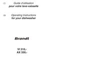 Brandt AX 330 Guide D'utilisation