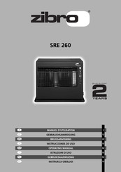 Zibro SRE 260 Manuel D'utilisation