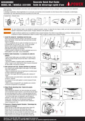 iPower GXS5000RDC Guide De Démarrage Rapide