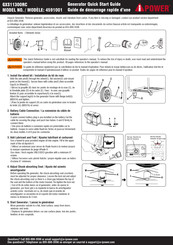 iPower GXS11300RC Guide De Démarrage Rapide