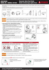 iPower 801003 Guide De Démarrage Rapide