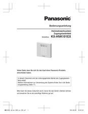 Panasonic KX-HNK101EX Manuel Utilisateur