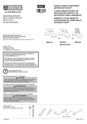 Delta B510LF Manuel D'installation