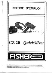 Fisher CZ 20 QuickSilver Notice D'emploi