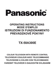 Panasonic TX-50A300E Mode D'emploi