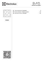 Electrolux EIS624 Notice D'utilisation