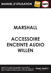 Marshall WILLEN Mode D'emploi