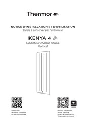 Thermor KENYA 4 Notice D'installation Et D'utilisation