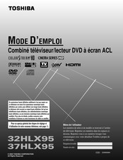 Toshiba Cinema Serie Mode D'emploi