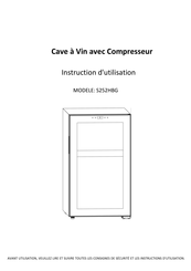 Caviss S252HBG Instructions D'utilisation