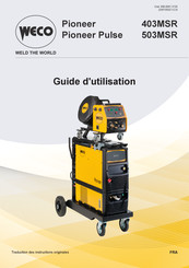 Weco Pioneer 503MSR Guide D'utilisation