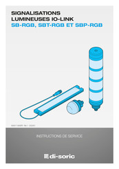 Di-soric SBP-RGB Instructions De Service