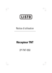 Listo 2P-TNT-950 Notice D'utilisation