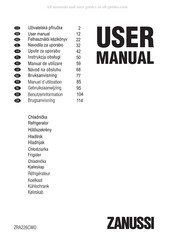 Zanussi ZRA226CWO Manuel D'utilisation