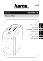 Hama PREMIUM X11CD Mode D'emploi