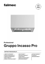 FALMEC Gruppo Incasso Pro GRINC80P Mode D'emploi