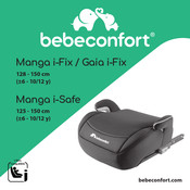 Bebeconfort Manga i-Safe Mode D'emploi