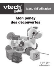 VTech baby Mon poney des decouvertes Manuel D'utilisation