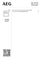 AEG CM7600B Notice D'utilisation