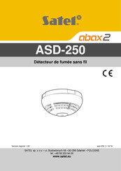 Satel abax 2 ASD-250 Mode D'emploi