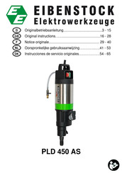 EIBENSTOCK PLD 450 AS Notice Originale