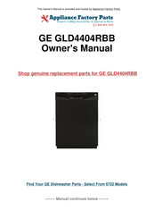 GE Profile GLD4404RBB Manuel D'utilisation