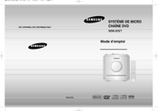 Samsung MM-DX7 Mode D'emploi