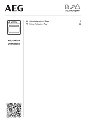 AEG NBU5A40SK Notice D'utilisation