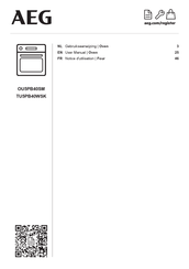 AEG OU5PB40SM Notice D'utilisation