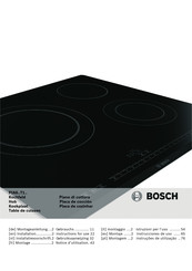 Bosch PIA611T16E Montage