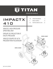 Titan IMPACT X 410 Mode D'emploi