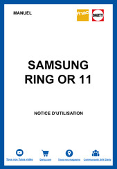 Samsung RING OR 11 Guide Utilisateur