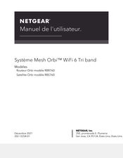 NETGEAR Orbi RBS760 Manuel De L'utilisateur