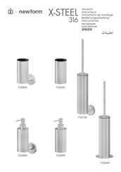 newform X-STEEL 316 73259X Instructions