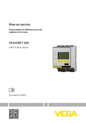 Vega VEGAMET 625 Mise En Service