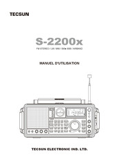 Tecsun S-2200x Manuel D'utilisation