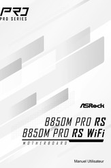 ASROCK B850M PRO RS Manuel Utilisateur