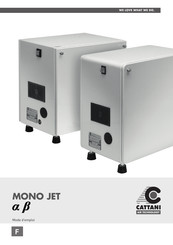 Cattani MONO JET Beta Mode D'emploi