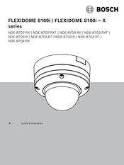 Bosch NDE-8704-RX Guide D'installation