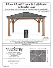 Yardistry 1807331 Instructions D'installation Et D'utilisation