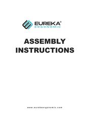 Eureka Ergonomic ARK LVORY ERK-E33532-WB-US Instructions De Montage