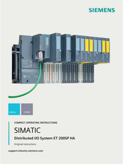 Siemens SIMATIC ET 200SP HA Manuel D'utilisation