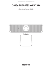 Logitech C925e Guide Rapide