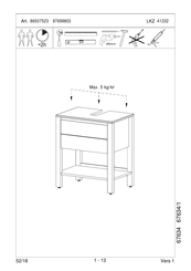 Home affaire Kaika 86507523 Instructions De Montage